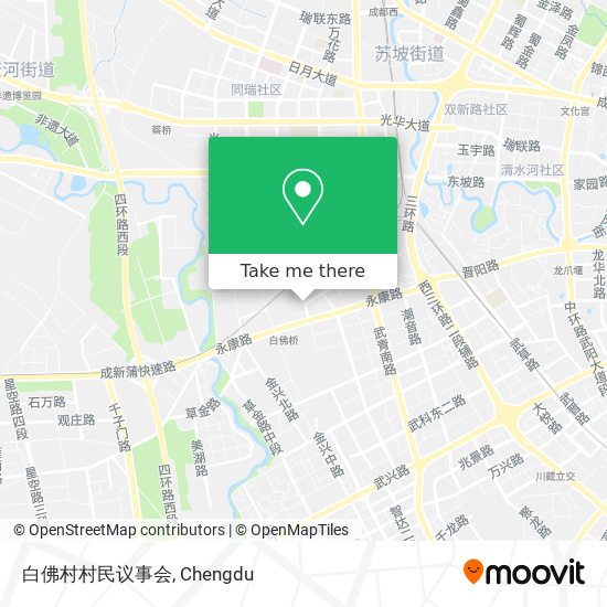 白佛村村民议事会 map