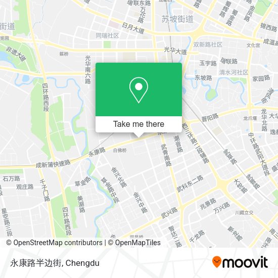 永康路半边街 map