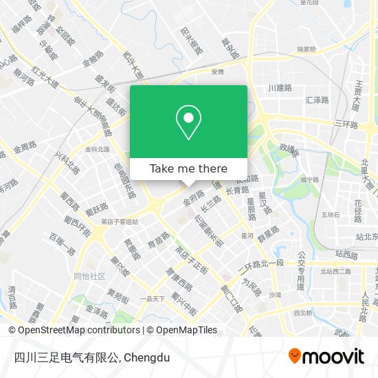 四川三足电气有限公 map