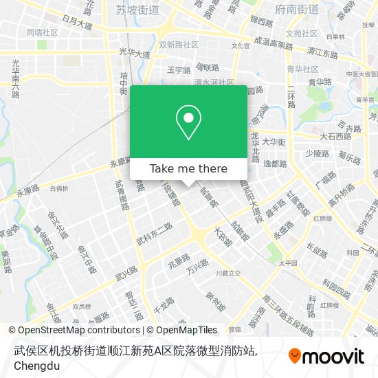 武侯区机投桥街道顺江新苑A区院落微型消防站 map
