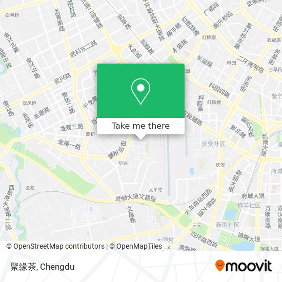 聚缘茶 map