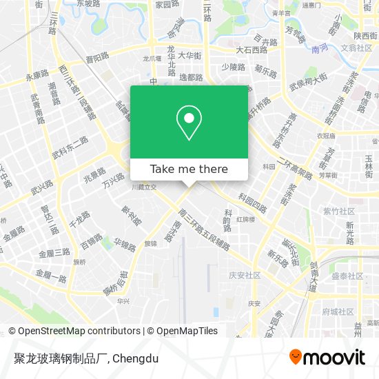 聚龙玻璃钢制品厂 map