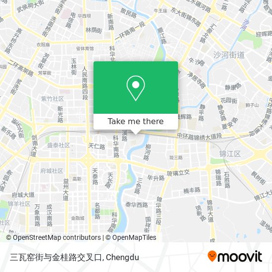 三瓦窑街与金桂路交叉口 map