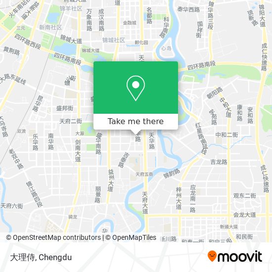 大理侍 map