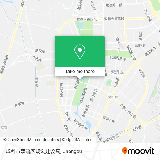 成都市双流区规划建设局 map