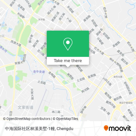 中海国际社区林溪美墅-1幢 map
