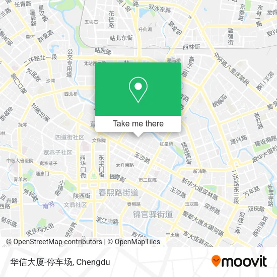 华信大厦-停车场 map