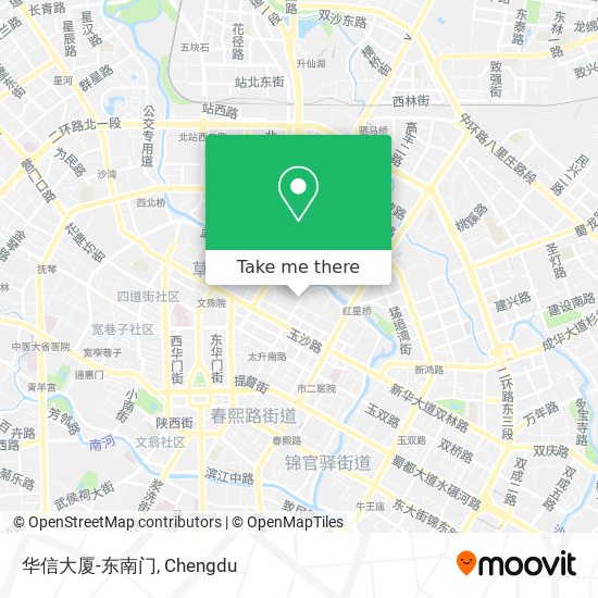 华信大厦-东南门 map