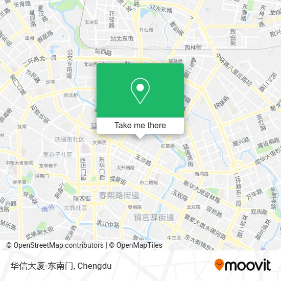 华信大厦-东南门 map