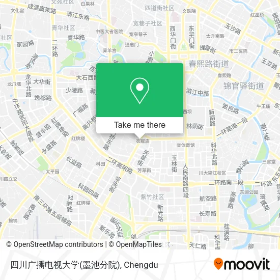 四川广播电视大学(墨池分院) map