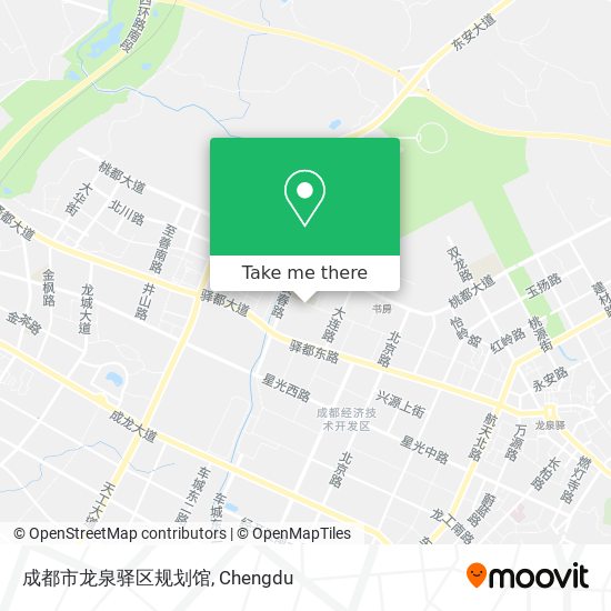 成都市龙泉驿区规划馆 map