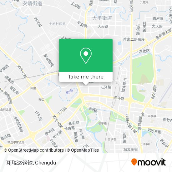 翔瑞达钢铁 map