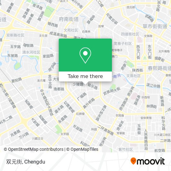 双元街 map
