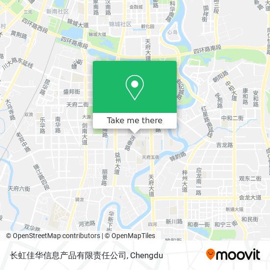 长虹佳华信息产品有限责任公司 map