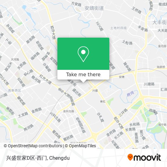 兴盛世家D区-西门 map