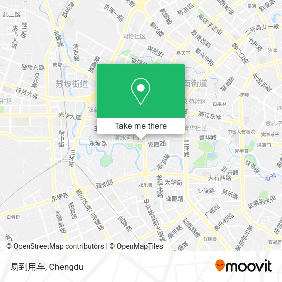 易到用车 map