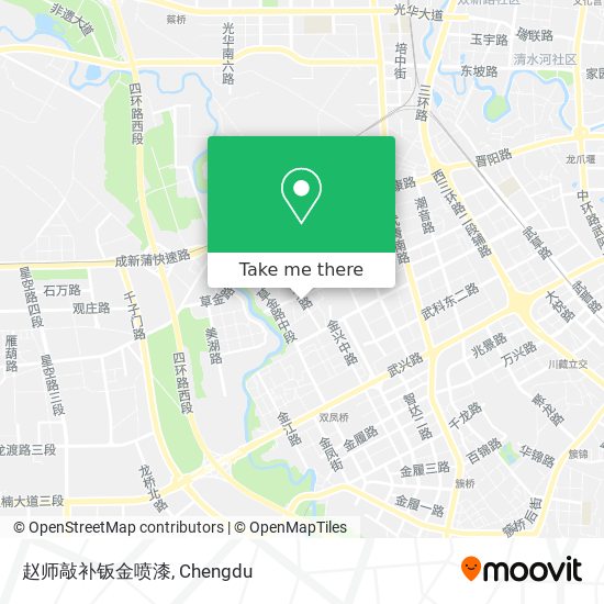 赵师敲补钣金喷漆 map