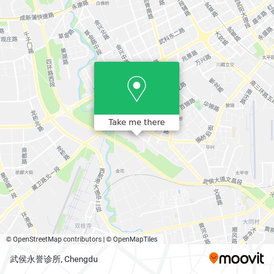 武侯永誉诊所 map