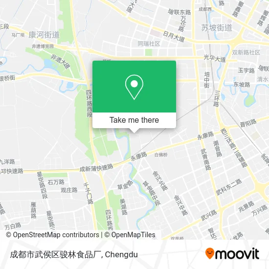 成都市武侯区骏林食品厂 map