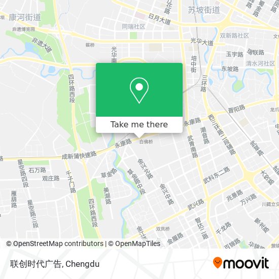 联创时代广告 map