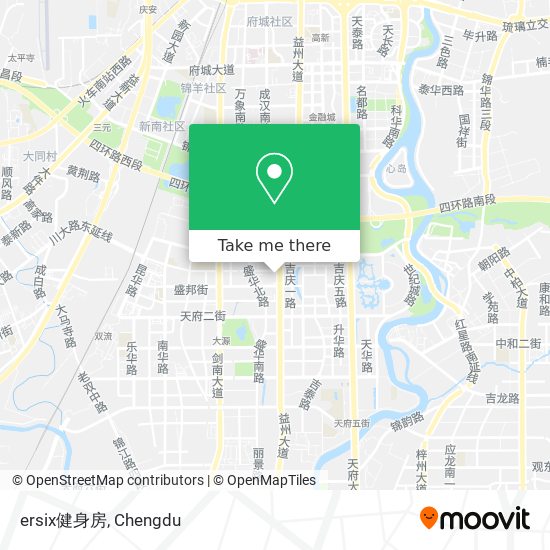 ersix健身房 map