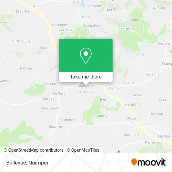 Bellevue map