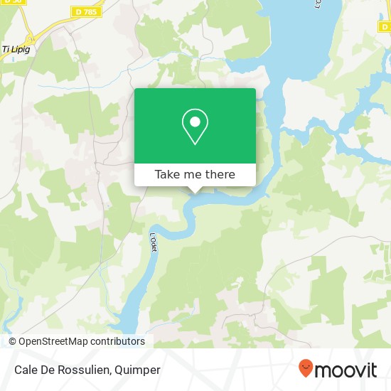 Cale De Rossulien map