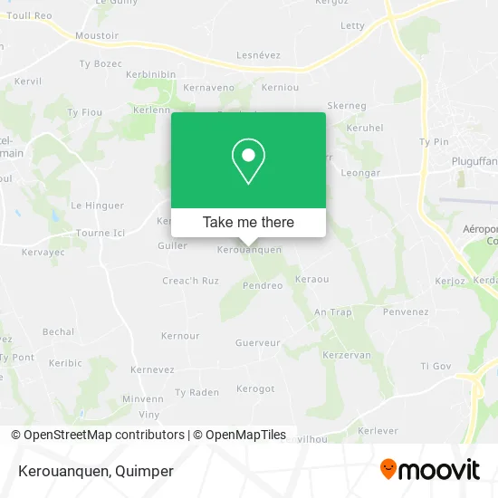 Kerouanquen map