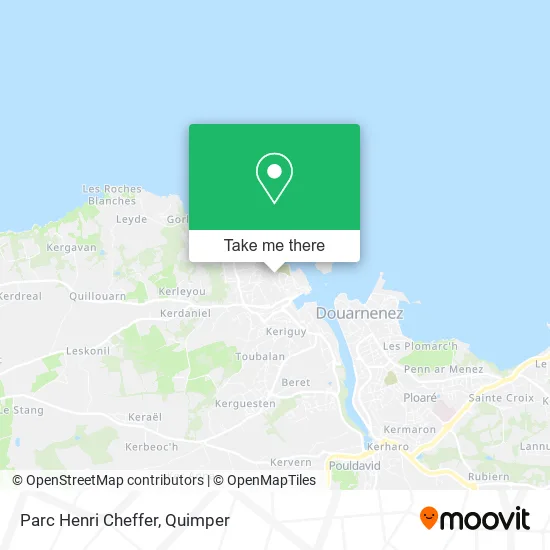 Parc Henri Cheffer map