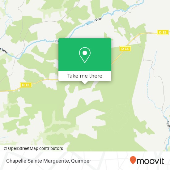 Chapelle Sainte Marguerite map