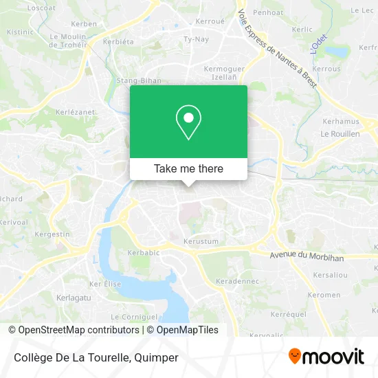 Collège De La Tourelle map