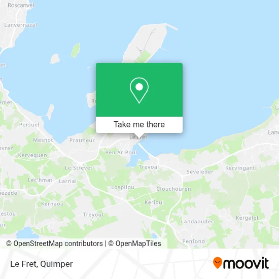 Le Fret map