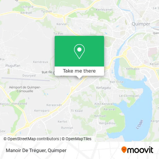 Manoir De Tréguer map