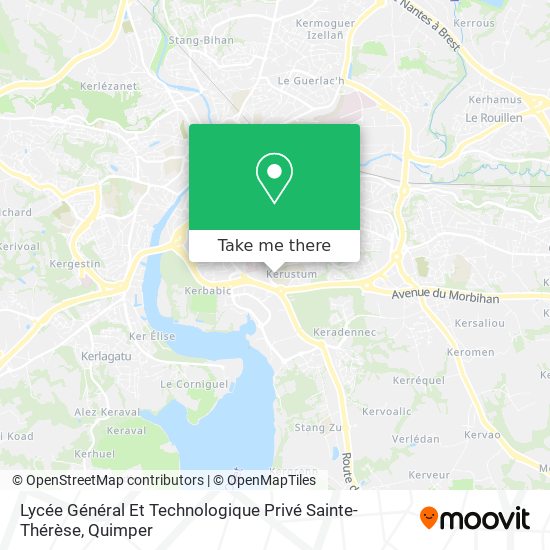 Lycée Général Et Technologique Privé Sainte-Thérèse map