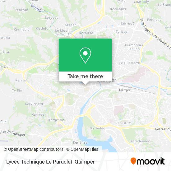 Lycée Technique Le Paraclet map