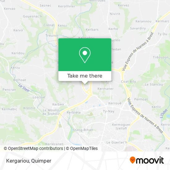 Kergariou map