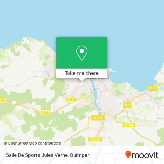 Salle De Sports Jules Verne map