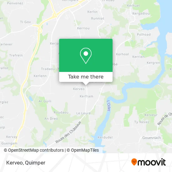 Kerveo map
