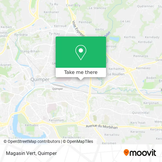 Magasin Vert map