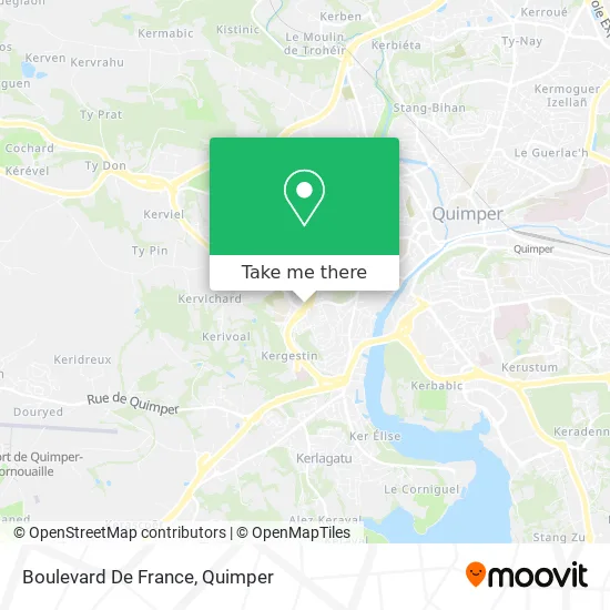 Boulevard De France map
