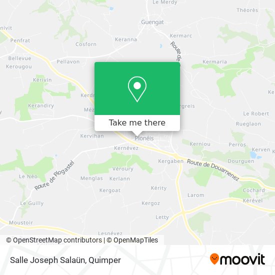 Salle Joseph Salaün map