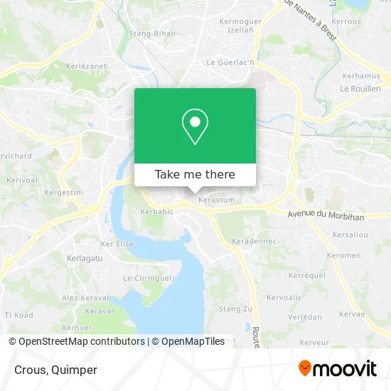 Crous map