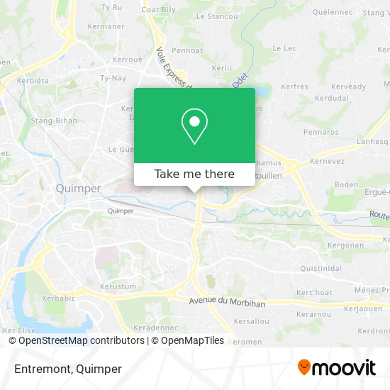 Entremont map