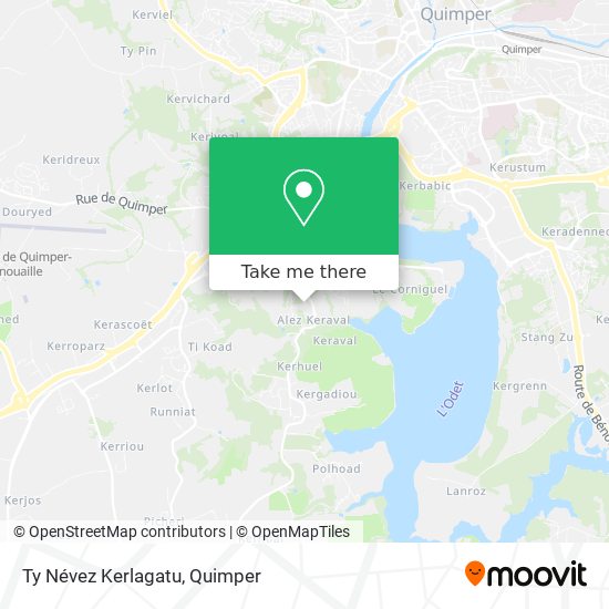 Ty Névez Kerlagatu map