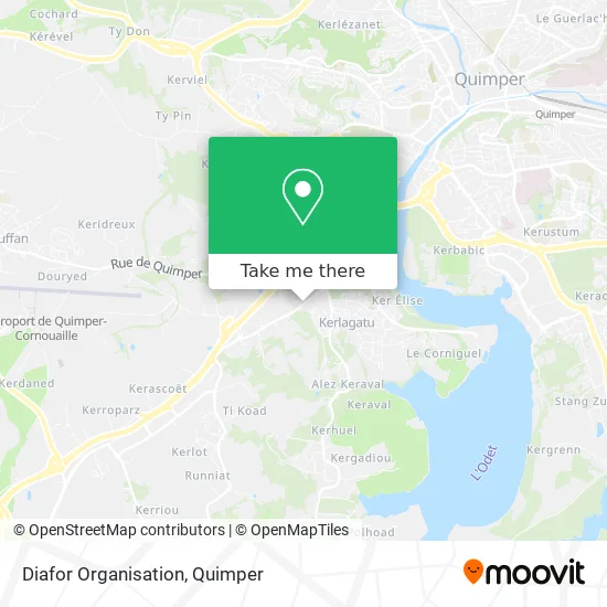 Diafor Organisation map