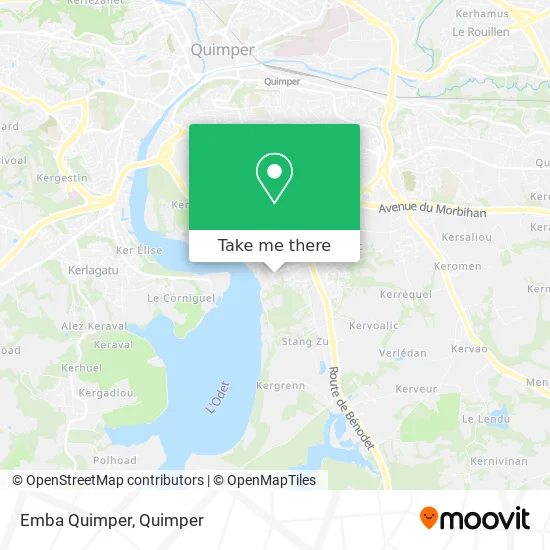 Emba Quimper map