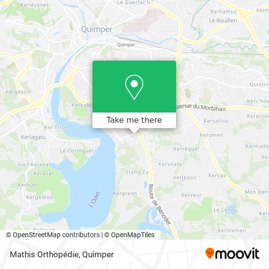 Mathis Orthopédie map