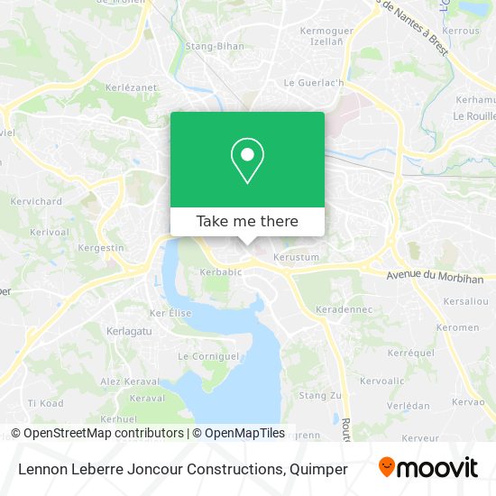 Lennon Leberre Joncour Constructions map