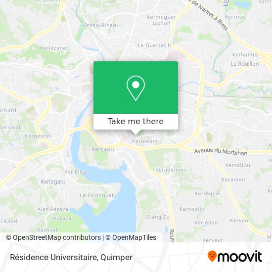 Résidence Universitaire map