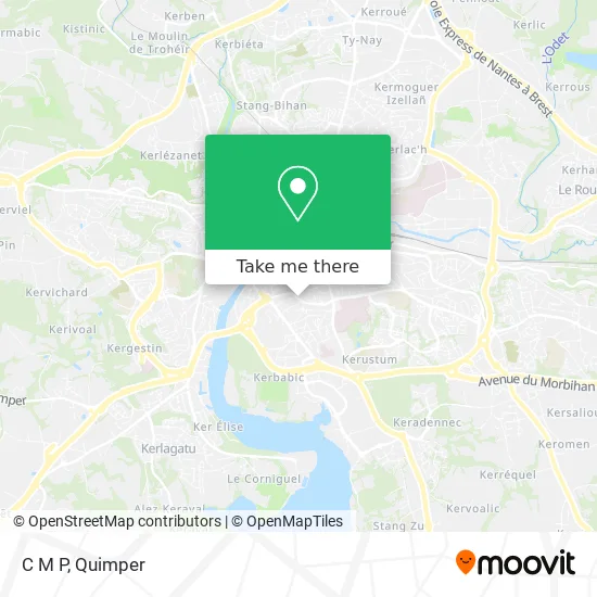 C M P map